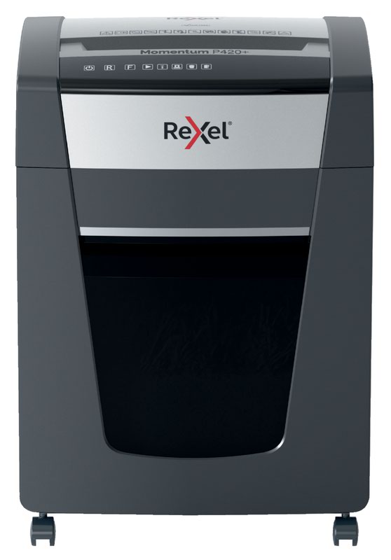 Rexel Momentum P420 30L P-4 Cross Cut Shredder 2021420XEU