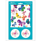 Butterflies Gift Wrap 2 Sheets & 2 Tags
