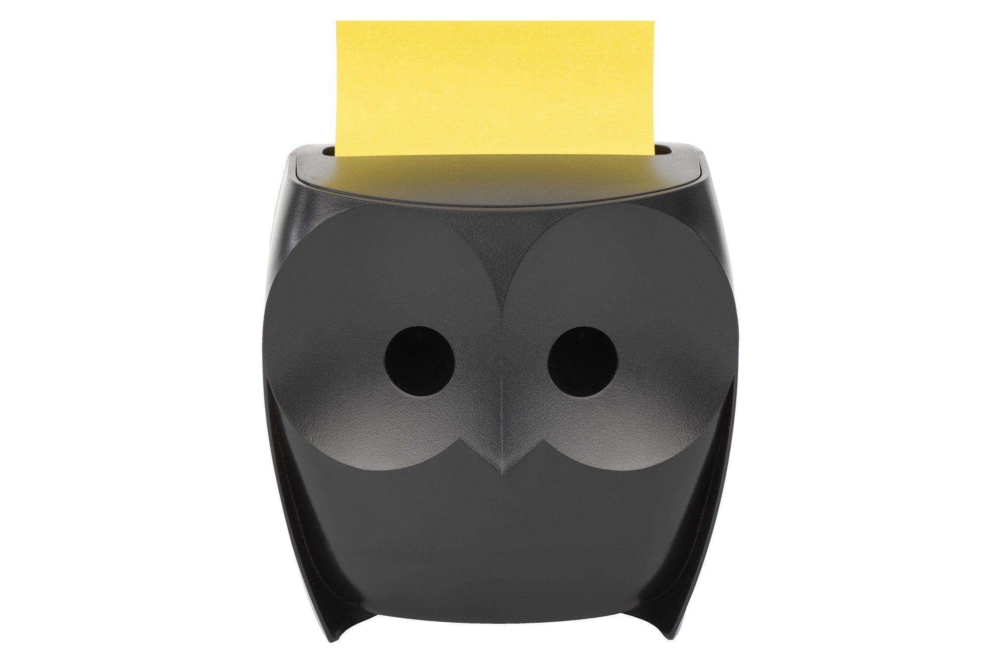 Post-it Z-Notes Dispenser Owl Black + 2 Packs Post-it Super Sticky Z-Notes 45 Sheets per Pad - 7100322315
