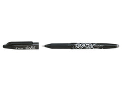 Pilot FriXion Ball Erasable Gel Rollerball Pen 0.7mm Tip 0.35mm Line Black (Pack 12) - 224101201