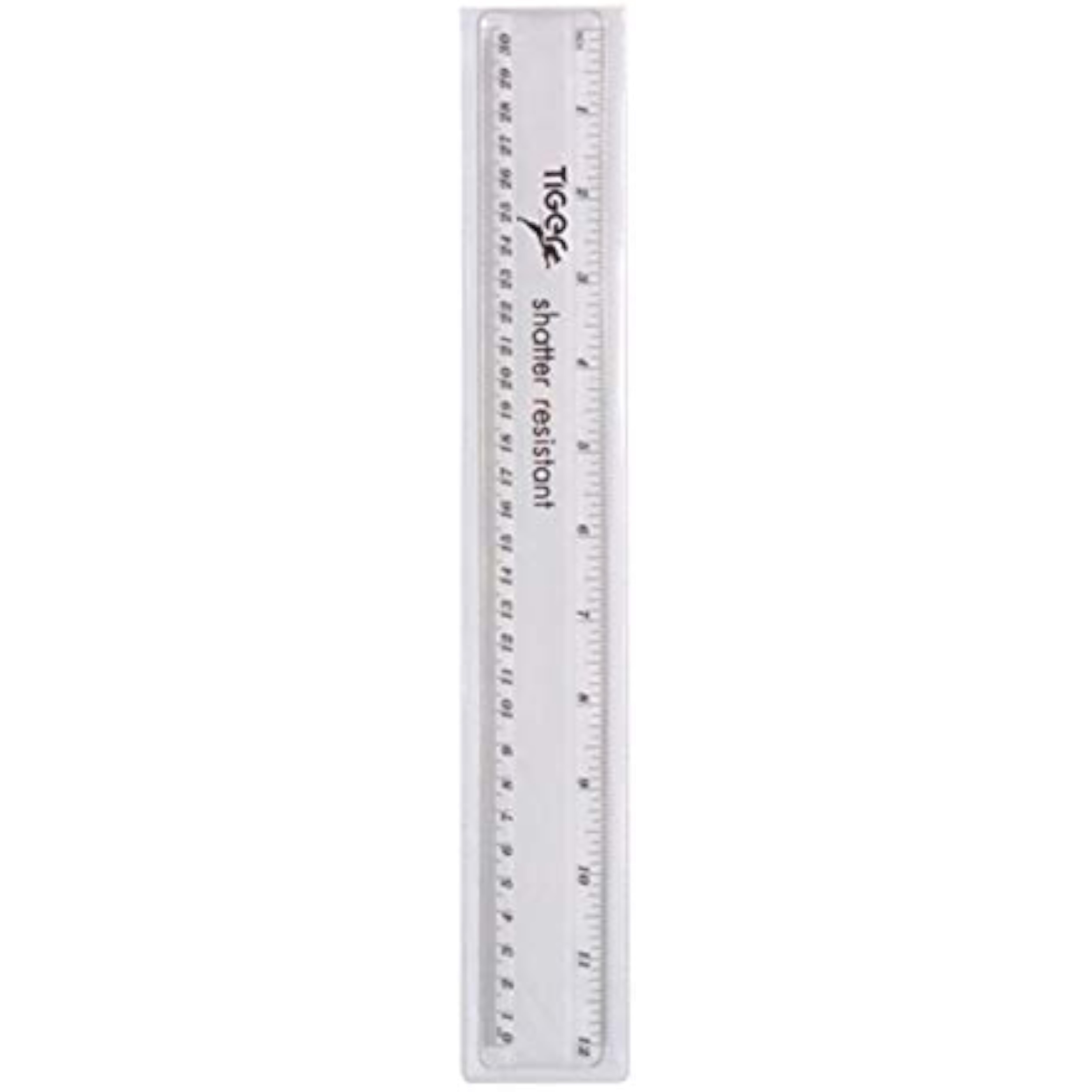 6in/15cm Clear Ruler in Wallet