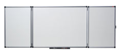Nobo Confidential Lockable Non-Magnetic Whiteboard Aluminium Frame 900x1200mm 31630514 DD