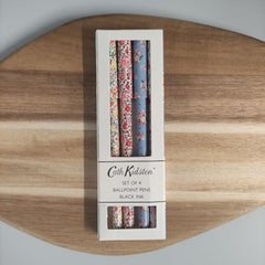 Cath Kidston Set of 4 Ballpoint Pens - Black Ink