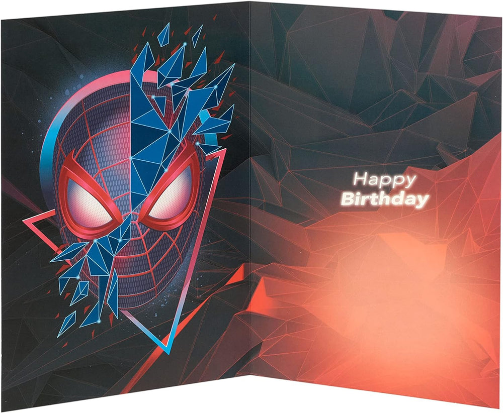 Marvel Spiderman Son Birthday Card