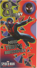 Marvel Spider Man 8th Birthday Card