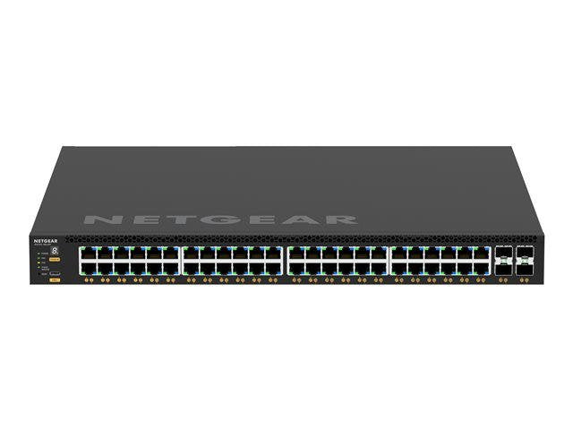 NETGEAR GSM4352 Fully Managed L3 Gigabit Ethernet Power over Ethernet 1U Network Switch
