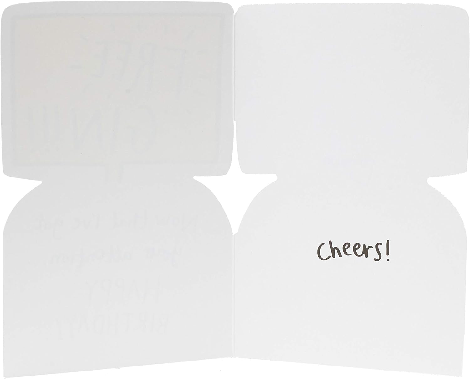 Funny Gin Birthday Card