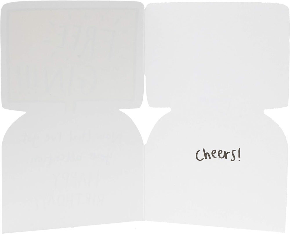 Funny Gin Birthday Card