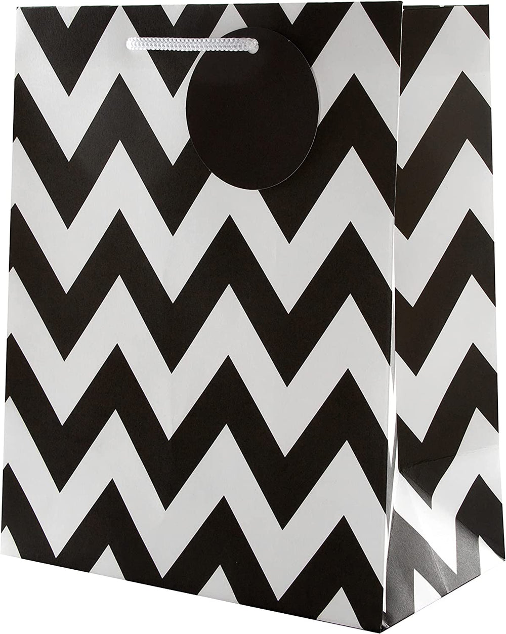 Hallmark Multi Occasion Gift Bag Bundle - 3 Essential Sized Bags in 3 Contemporary Black Designs