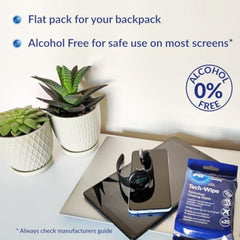 AF Tech Wipes - Ultimate Cleaning Solution for Screens, Tablets, iPads, Phones, VR, Switch, Laptops, Keyboards & Lenses