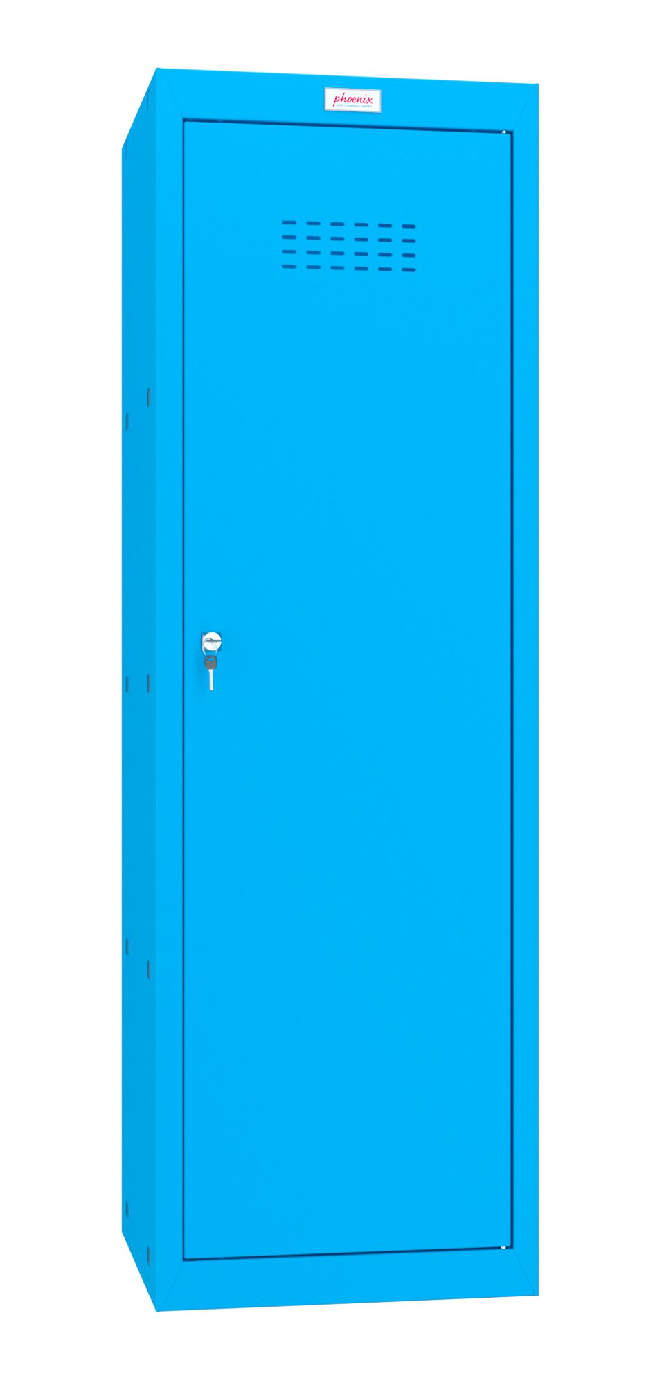 Phoenix CL Series Size 4 Cube Locker in Blue with Key Lock CL1244BBK DD