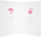 Hallmark sister-in-law birthday greeting card featuring cheerful design and heartfelt message for celebrating her special day.