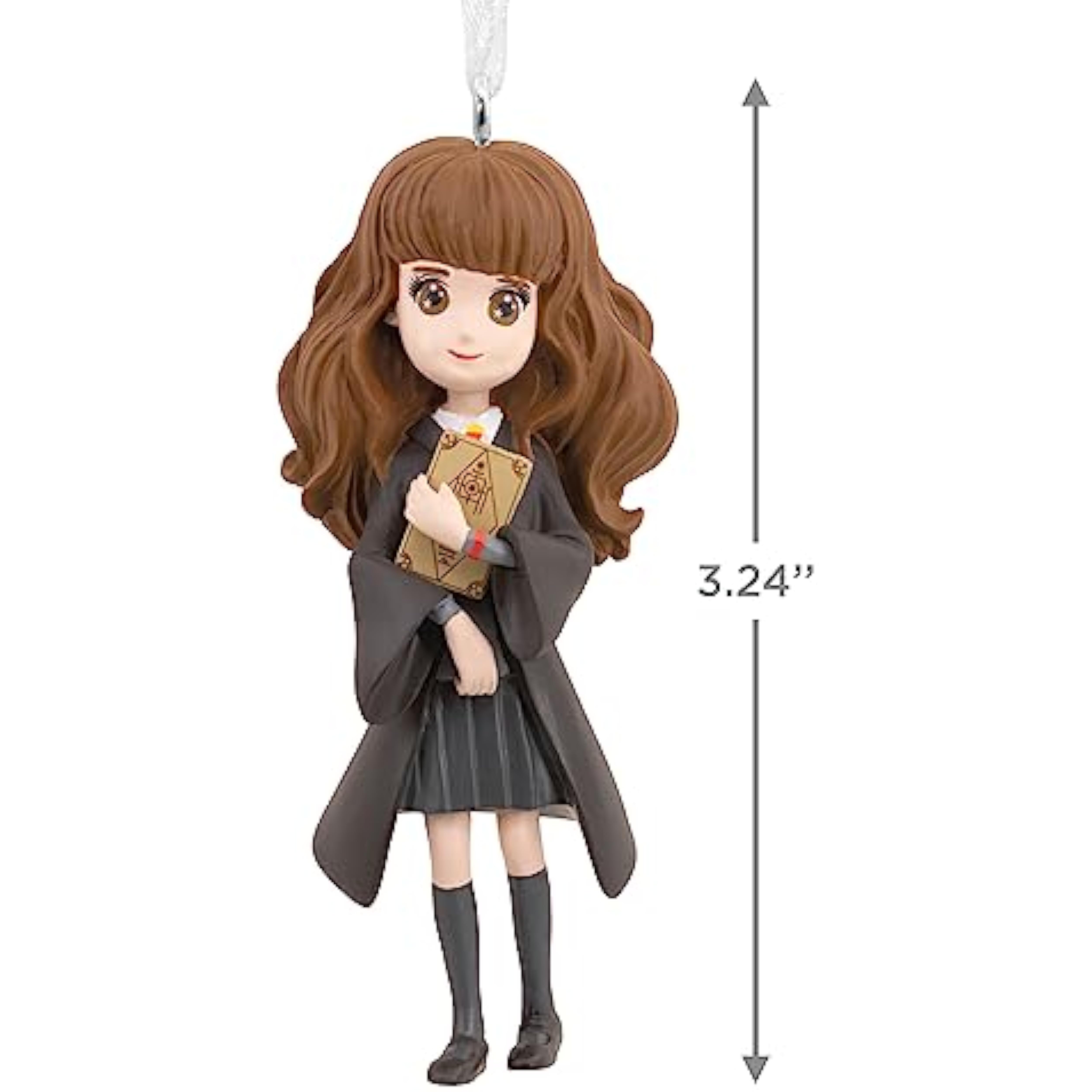 Hallmark Warner Brothers Harry Potter Hermione resin Christmas tree decoration with detailed wizard character design