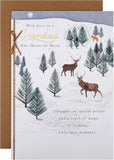 Hallmark Christmas greeting card for Grandad with festive seasonal design and heartfelt holiday wishes.