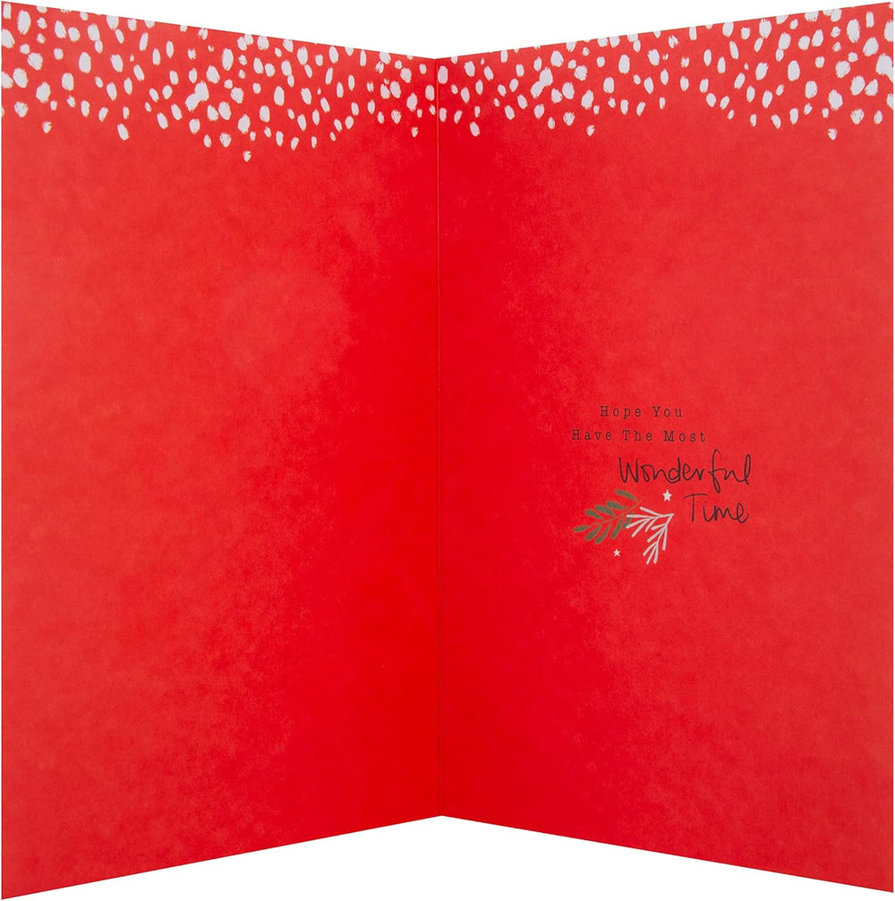 Hallmark Christmas greeting card for Grandad with festive seasonal design and heartfelt holiday wishes