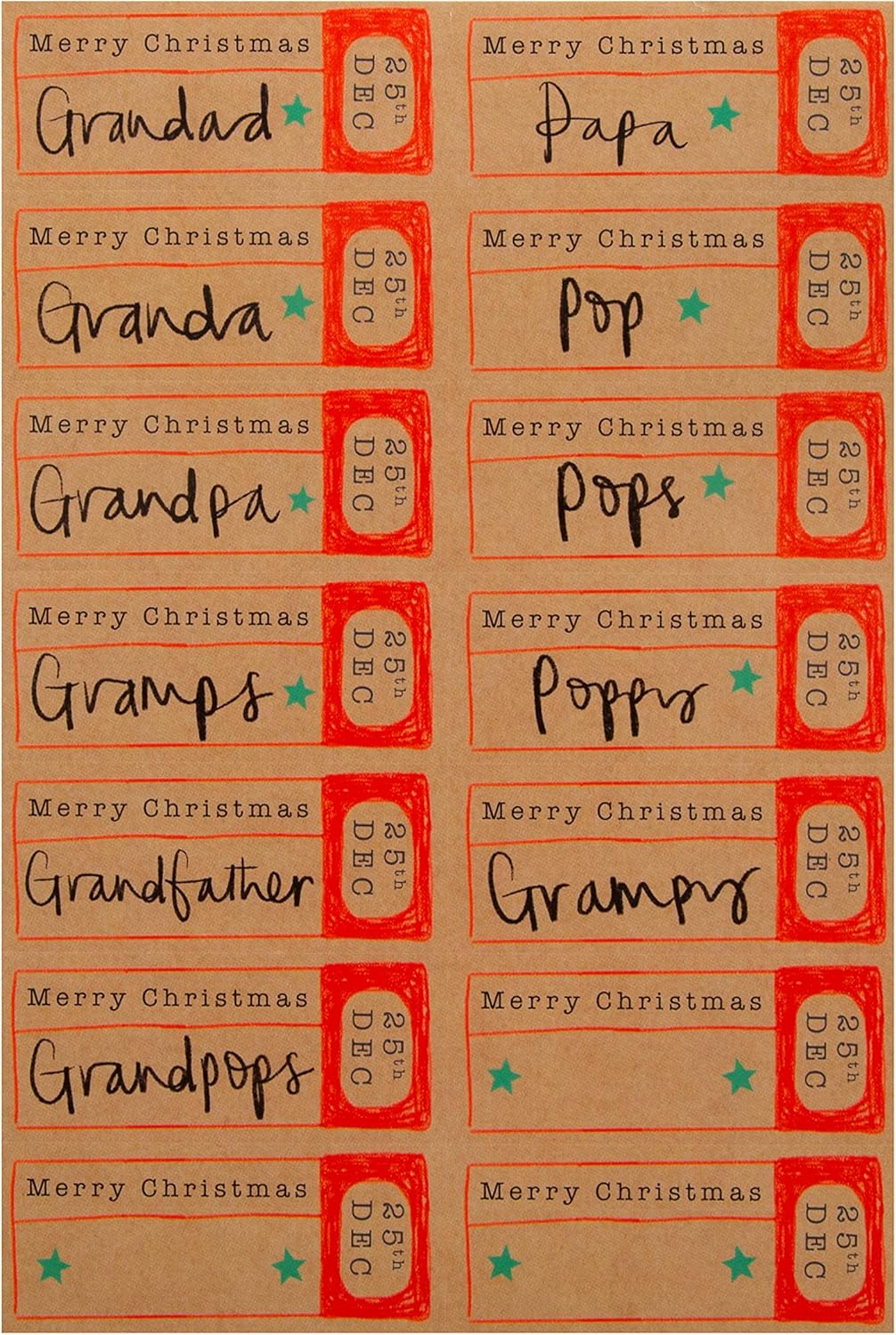 Hallmark Christmas greeting card for Grandad with festive seasonal design and heartfelt holiday wishes.
