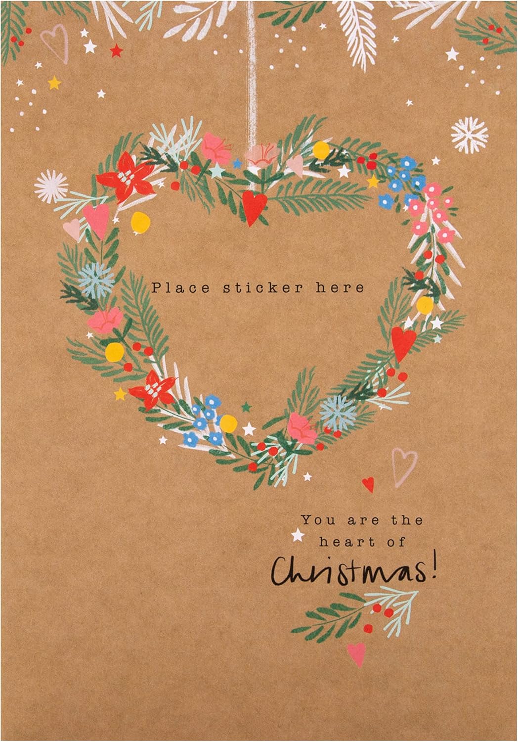 Hallmark Christmas greeting card for grandma featuring festive seasonal design and heartfelt holiday wishes.