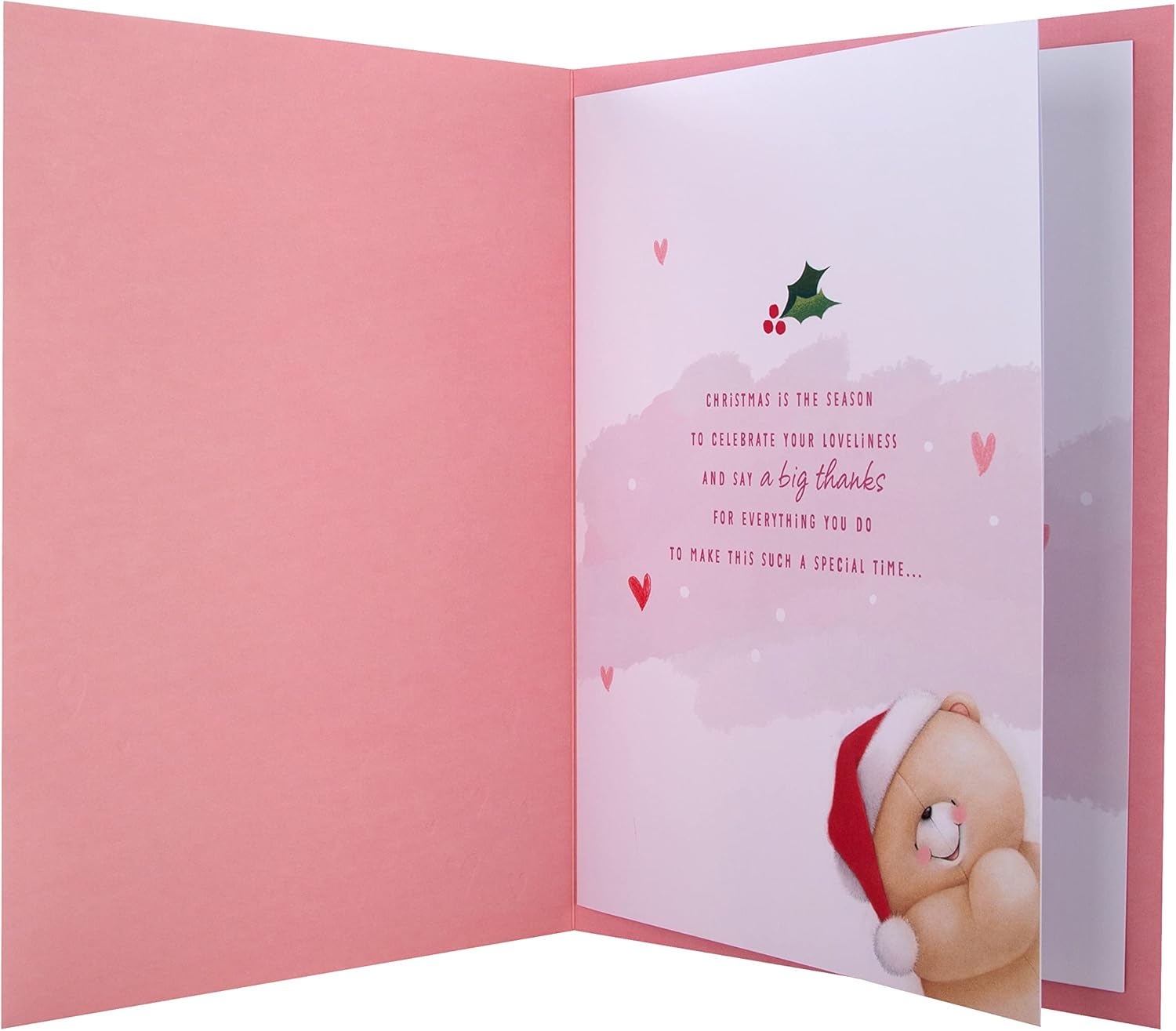 Hallmark Christmas greeting card for mum with heartfelt festive message, featuring a cheerful holiday design.