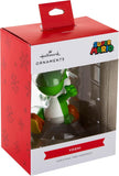 Hallmark Nintendo Super Mario Yoshi Christmas tree ornament, resin decoration featuring Yoshi from Super Mario for holiday decor