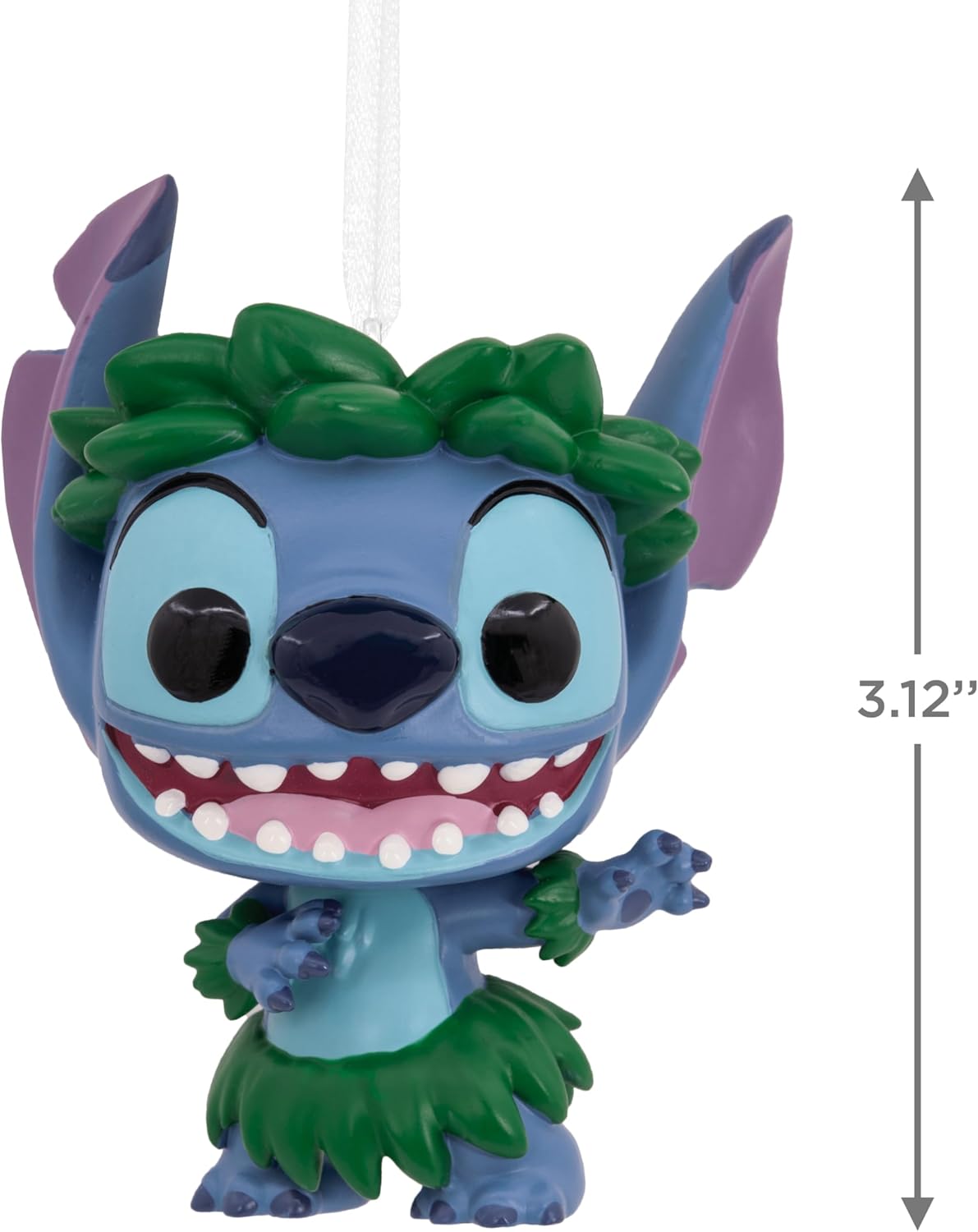 Hallmark Disney Lilo & Stitch Stitch Funko Pop! Christmas ornament, colorful decoration featuring Stitch from Disney's Lilo & Stitch.