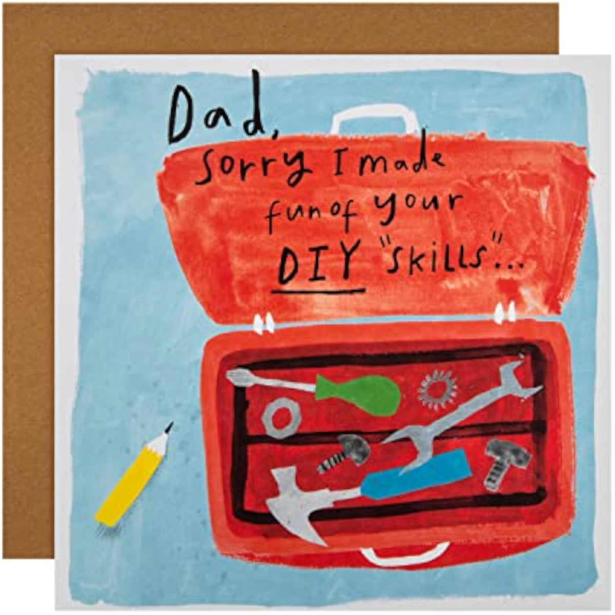 Hallmark 3D light-up musical Father's Day card with cheers to you neon sign design, celebrating dad with vibrant illumination.