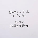 Hallmark Father's Day card with 3D light-up neon sign design, musical feature, and cheerful "Cheers to You" message.