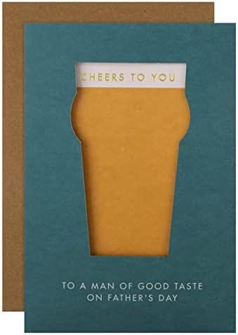 Hallmark Father's Day card with "Cheers to You" message, featuring festive design and heartfelt sentiment for dads.