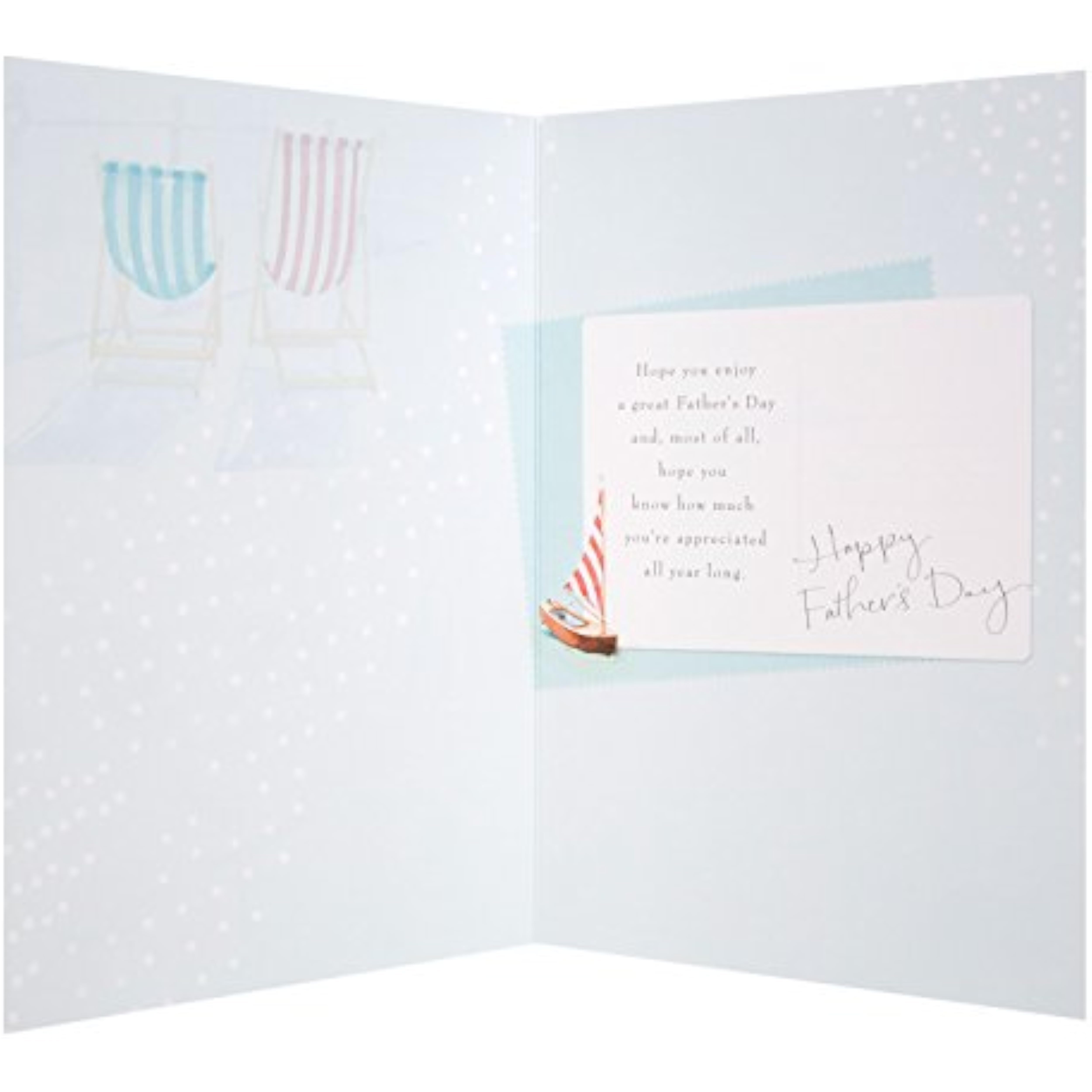 Hallmark Father's Day card titled "Time to Celebrate" with a medium size card featuring cheerful designs for dads.