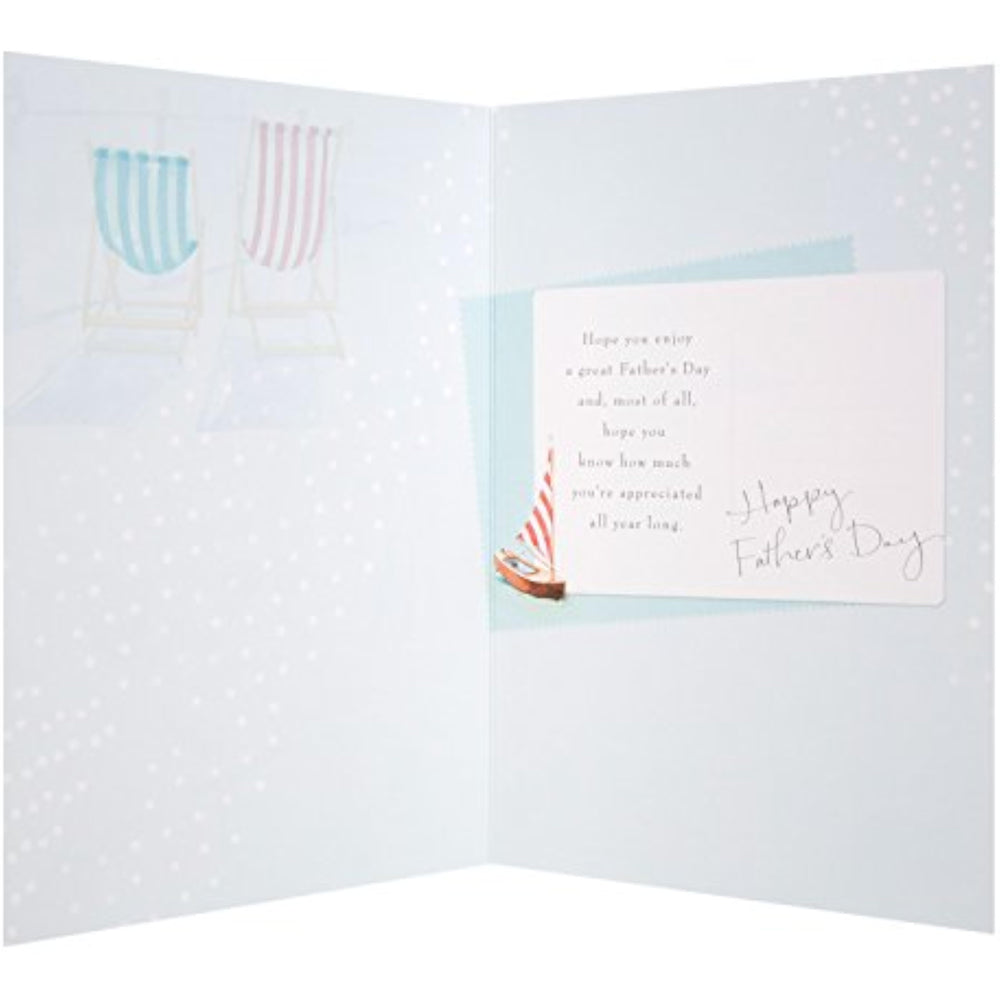 Hallmark Father's Day card titled "Time to Celebrate" with a medium size card featuring cheerful designs for dads.