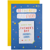 Hallmark Father's Day Card for Dad featuring contemporary keepsake activity design, with colorful illustrations and heartfelt message