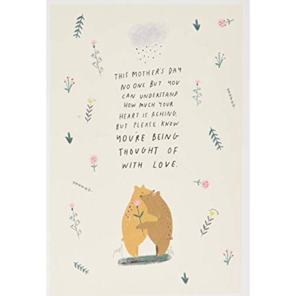 Hallmark State of Kind Design Father's Day Card with colorful floral and heartfelt message, suitable for celebrating dads.