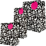 Hallmark gift bags set with multi-occasion designs, including various sizes for gifts and bottles, in colorful, festive packaging.
