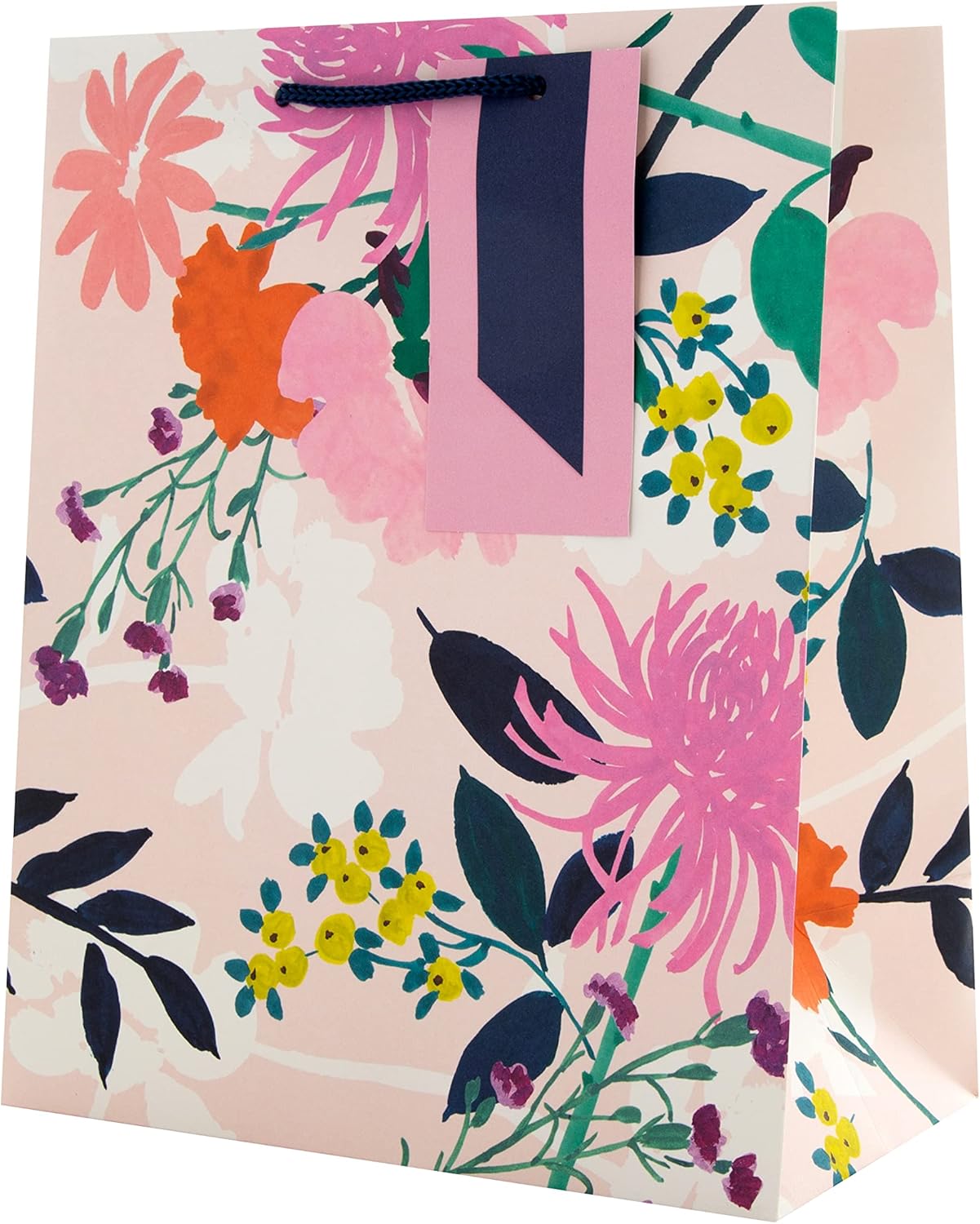 Hallmark gift packaging with floral design, ideal for wrapping presents and special occasions.
