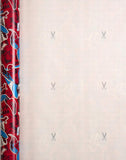 Hallmark Spider-Man non-foil gift wrap featuring colorful Spider-Man comic design on white background.