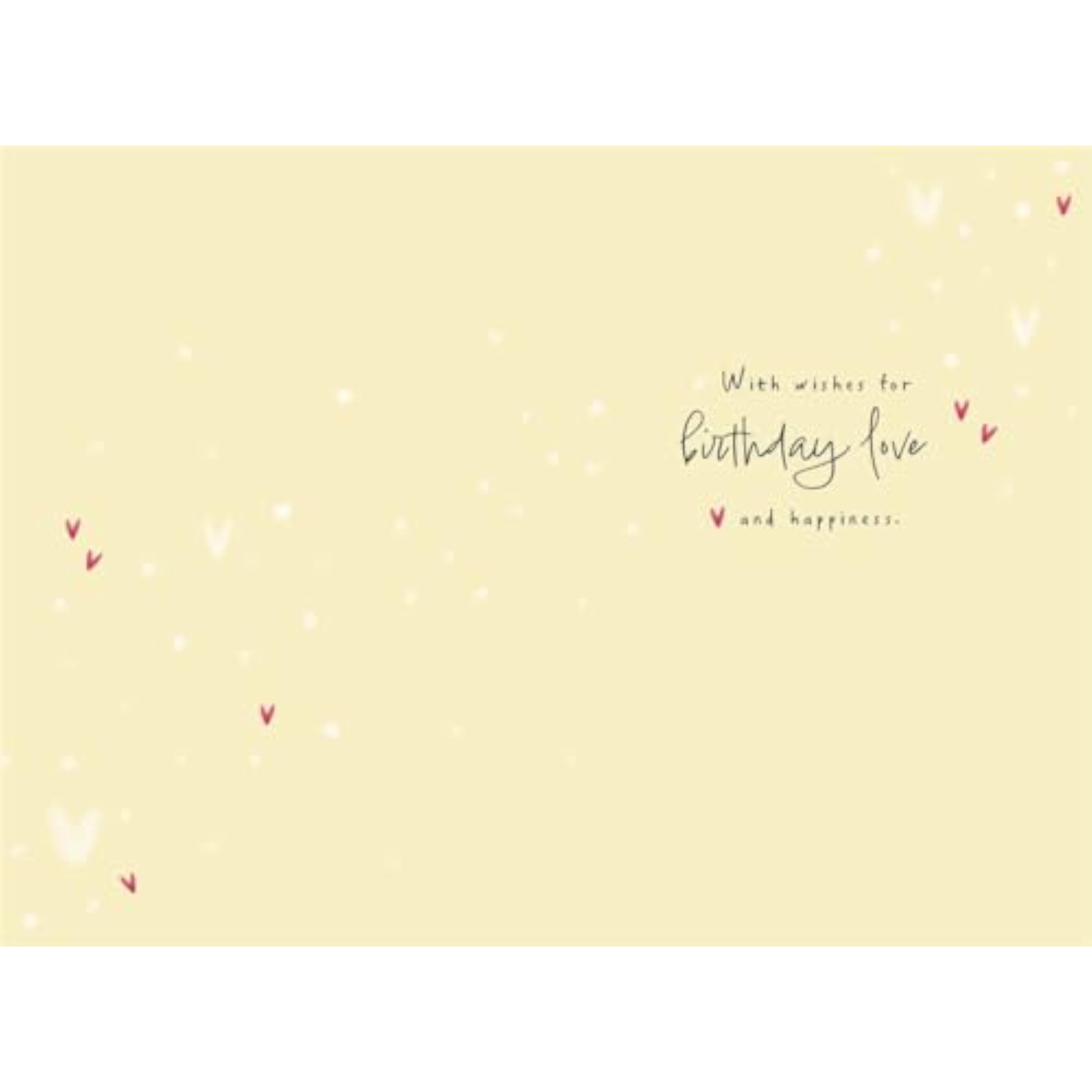 Hallmark greeting card for fiancée's birthday with a heartfelt message, featuring a beautiful design perfect for celebrating her.