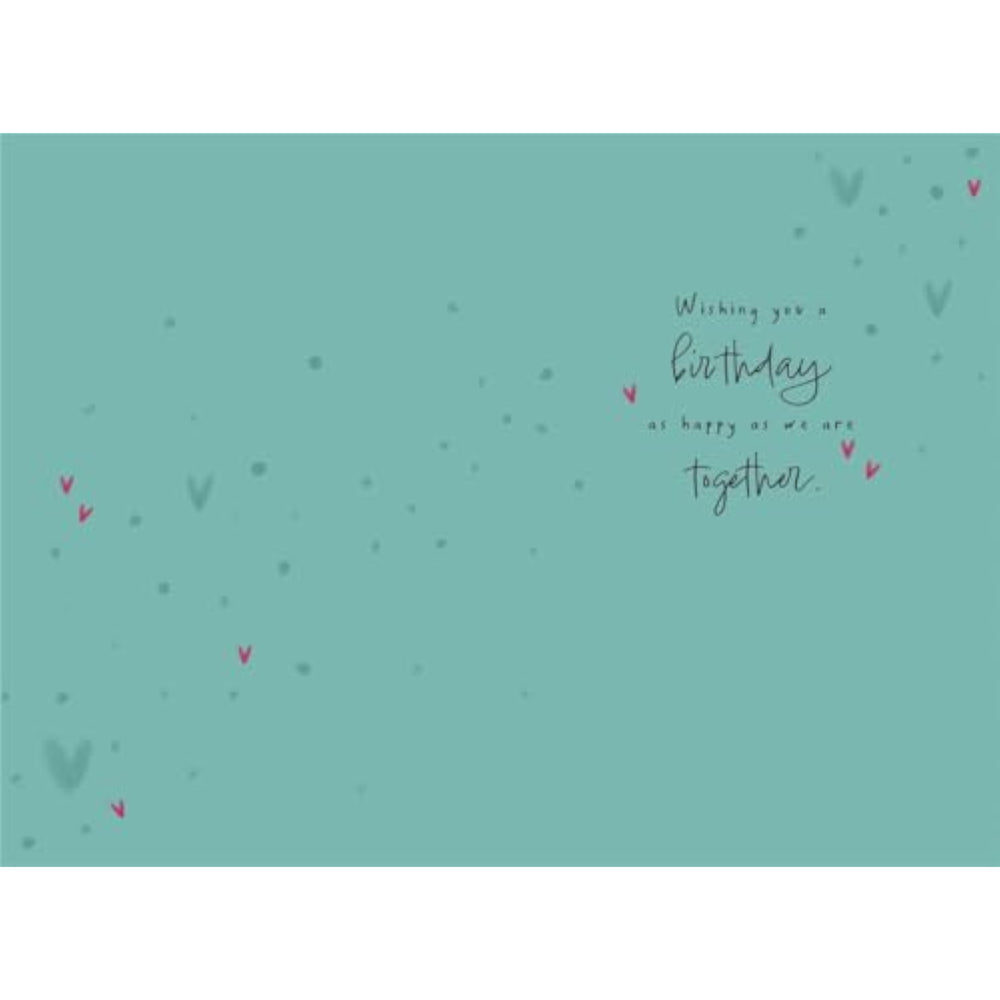 Hallmark greeting card titled "To My Partner in Love" for birthday, featuring romantic design for a special partner.