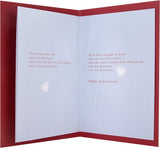 Hallmark anniversary greeting card for husband featuring a classic illustrated design and heartfelt verse.