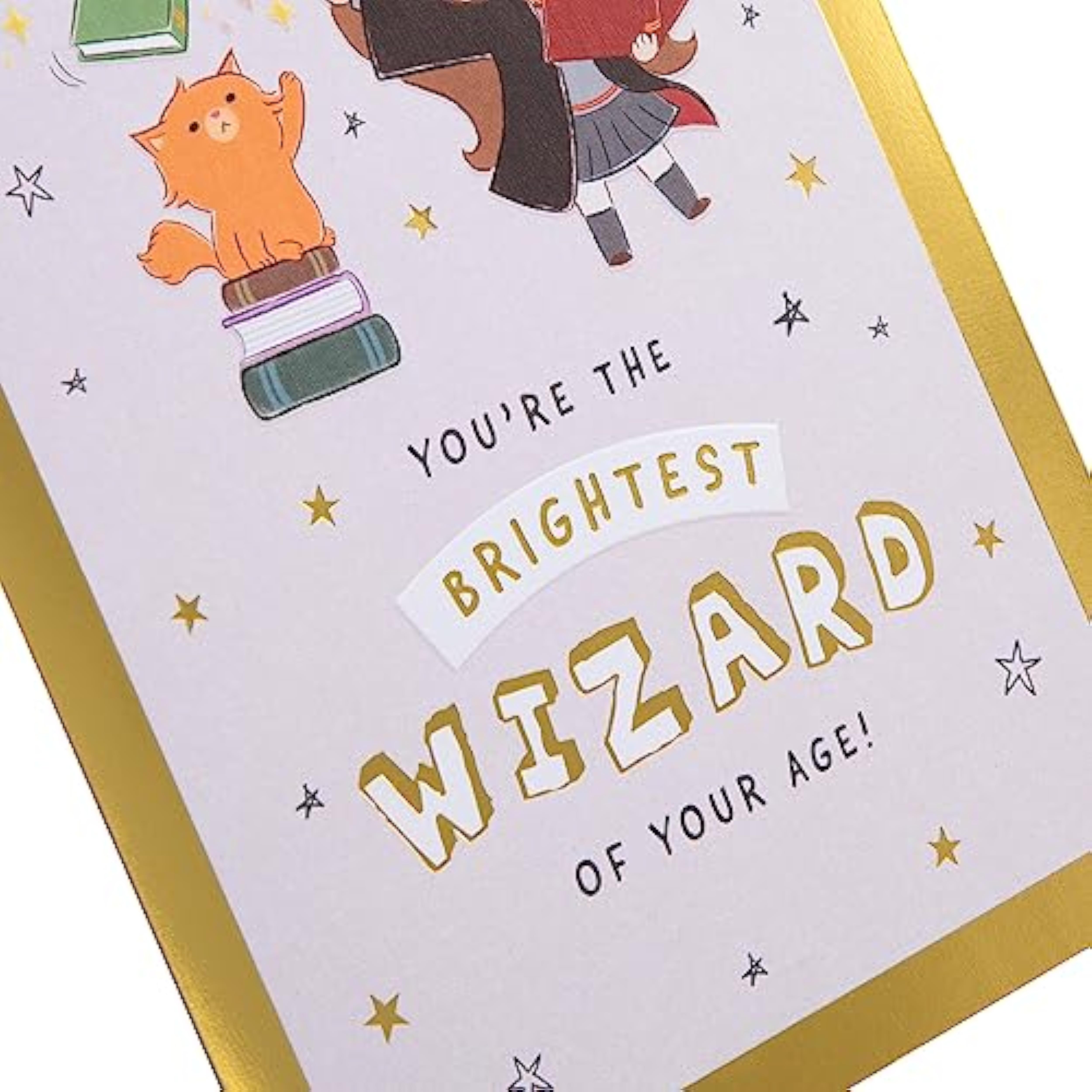 Hallmark Birthday Open 75 greeting card featuring colorful birthday message and festive design on white background.