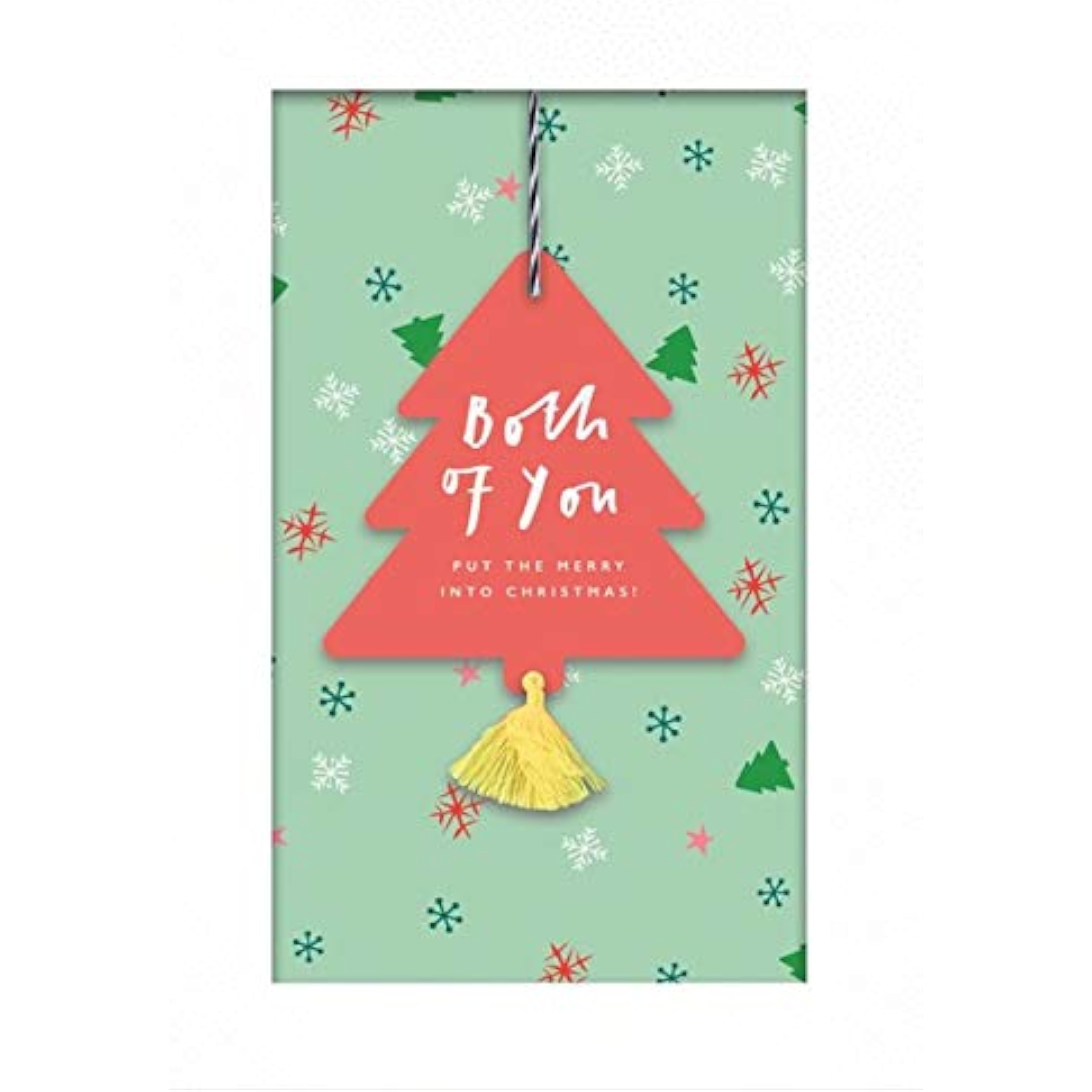 Hallmark Both of You Christmas Card featuring festive holiday design and heartfelt message for celebrating the season.