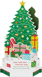 Hallmark Buddy the Elf musical light-up 3D pop-up Christmas greeting card with festive holiday design.