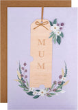 Hallmark floral Mother’s Day greeting card with elegant, timeless floral design and heartfelt message on the front.