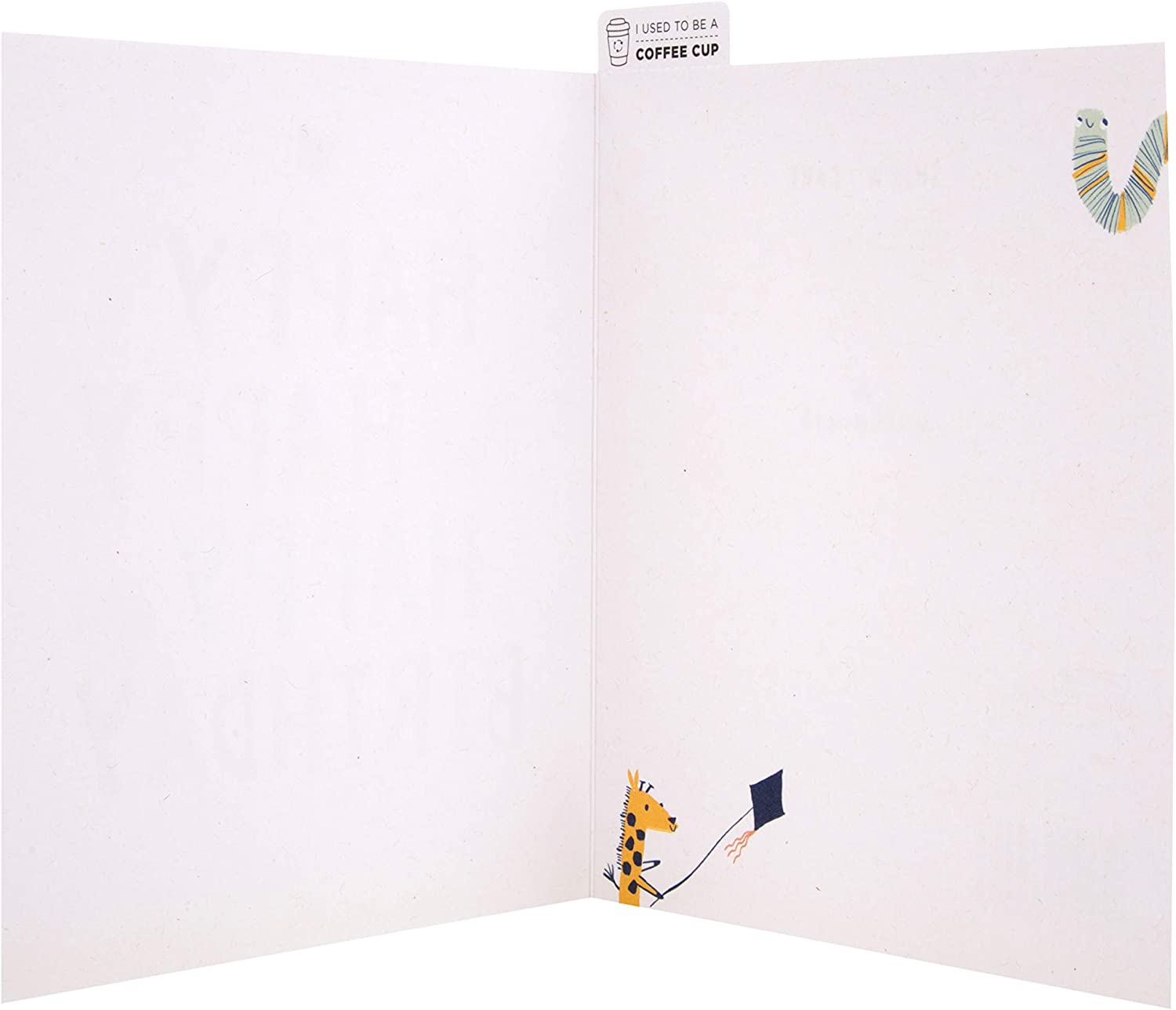 Hallmark greeting card featuring a cute animal illustration design for birthdays, with colorful and charming artwork.