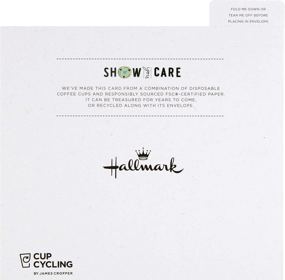 Hallmark cute animal illustration birthday greeting card with colorful animal artwork and cheerful design.