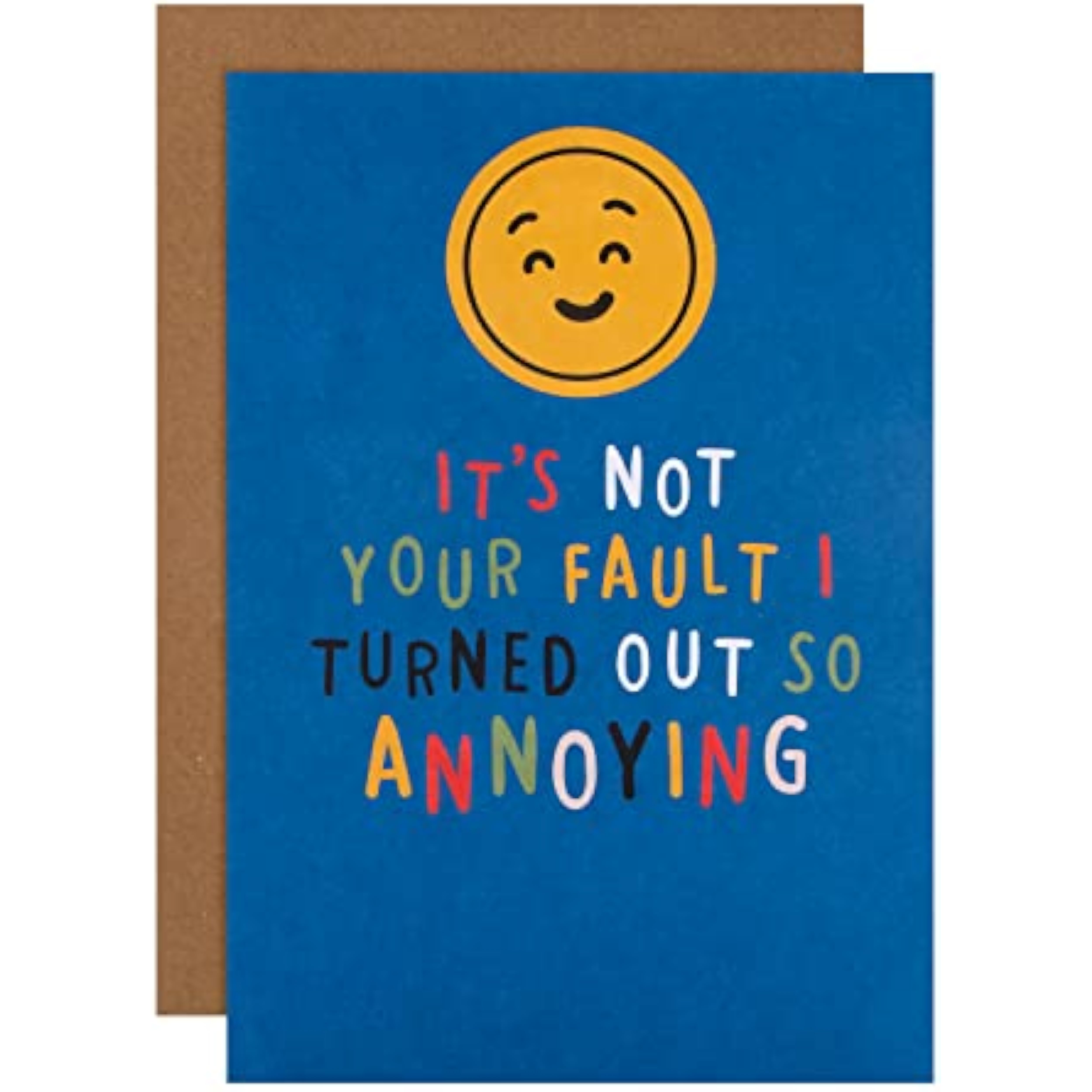 Hallmark Father's Day greeting card with a badge attachment, featuring heartfelt message and decorative design.