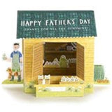 Hallmark Father's Day card featuring a pop-up design with heartfelt message, perfect for celebrating dads.