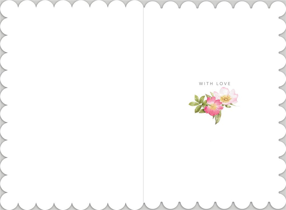 Hallmark floral friendship greeting card with colorful flower design and heartfelt message for friends.