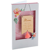 Hallmark for Mum wooden keepsake Mother’s Day card with heartfelt design and sentimental message, perfect for celebrating moms.