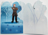 Hallmark Frozen 2 greeting card featuring a fun design with characters from Frozen 2, perfect for sending joyful messages.