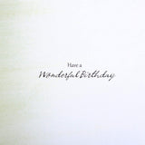 Hallmark birthday greeting card with classic illustrated design, featuring colorful birthday-themed artwork and cheerful imagery.