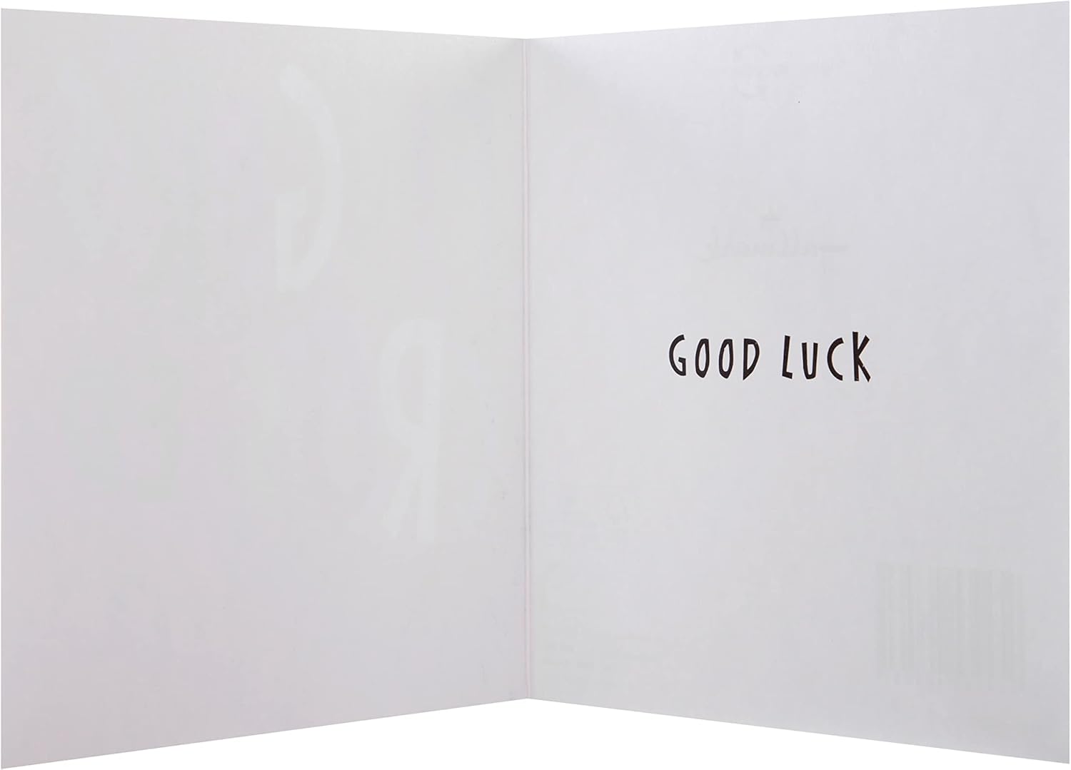 Set of 10 Hallmark Good Luck greeting cards in two bright, colorful designs, perfect for celebrating special occasions.
